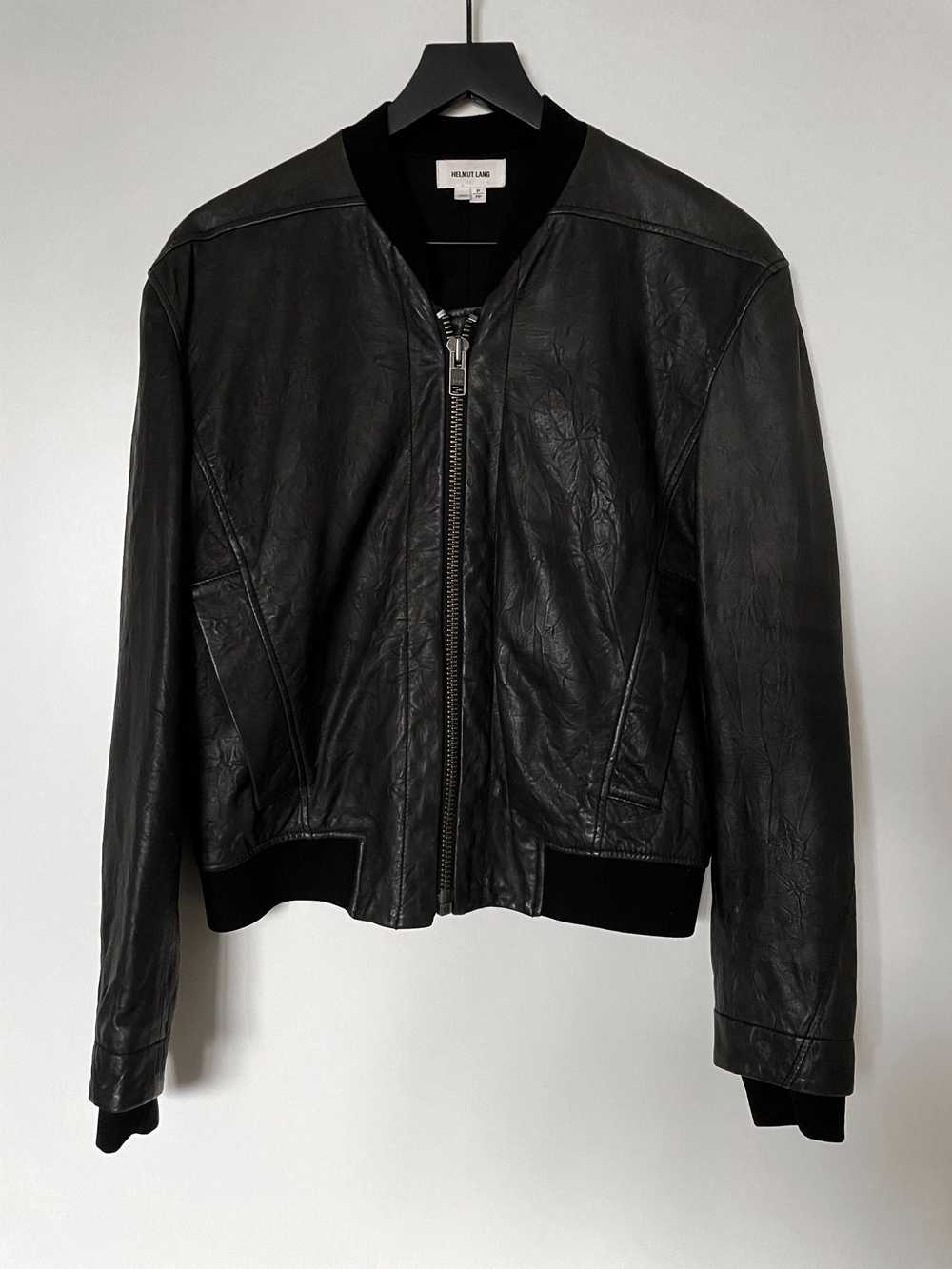 Helmut Lang Helmut Lang Lambskin Furrow Leather B… - image 3