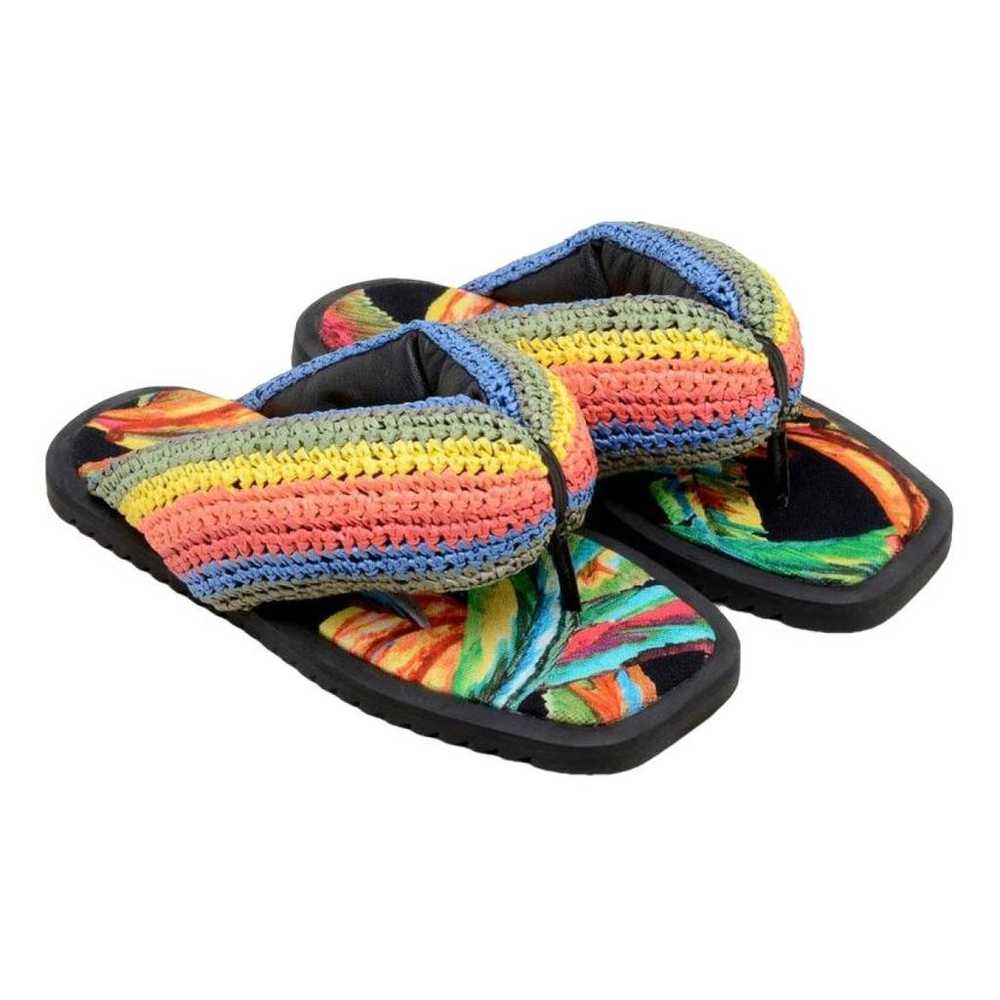 Farm Rio Vegan leather flip flops - image 1