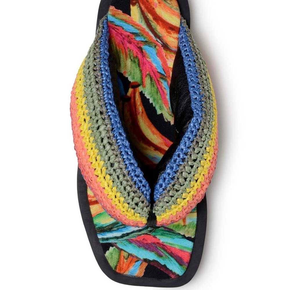 Farm Rio Vegan leather flip flops - image 2