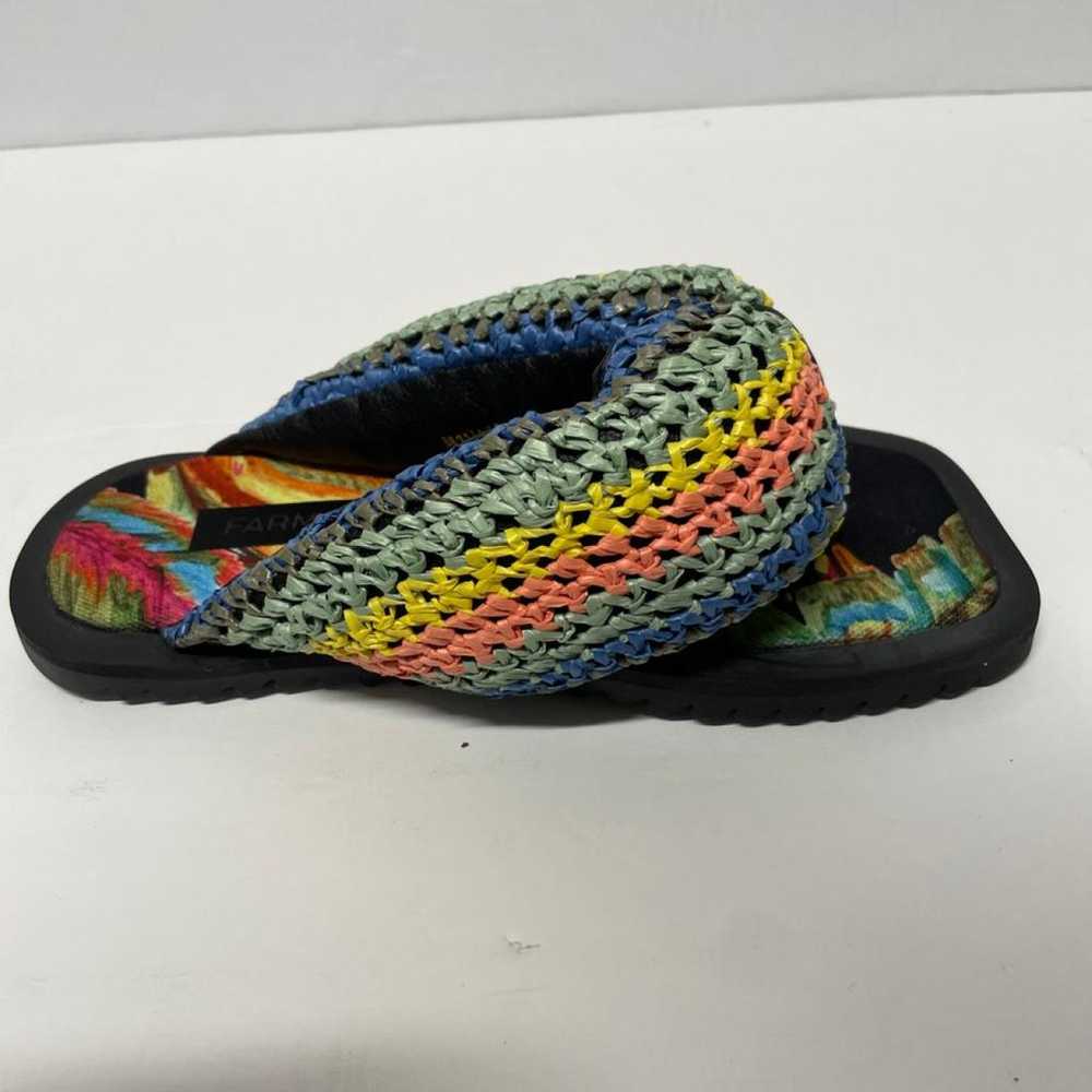 Farm Rio Vegan leather flip flops - image 7