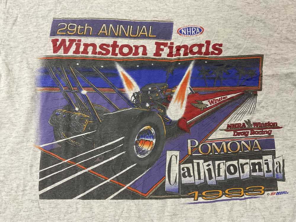 Delta × NASCAR × Vintage Vintage 1993 NHRA Winsto… - image 2