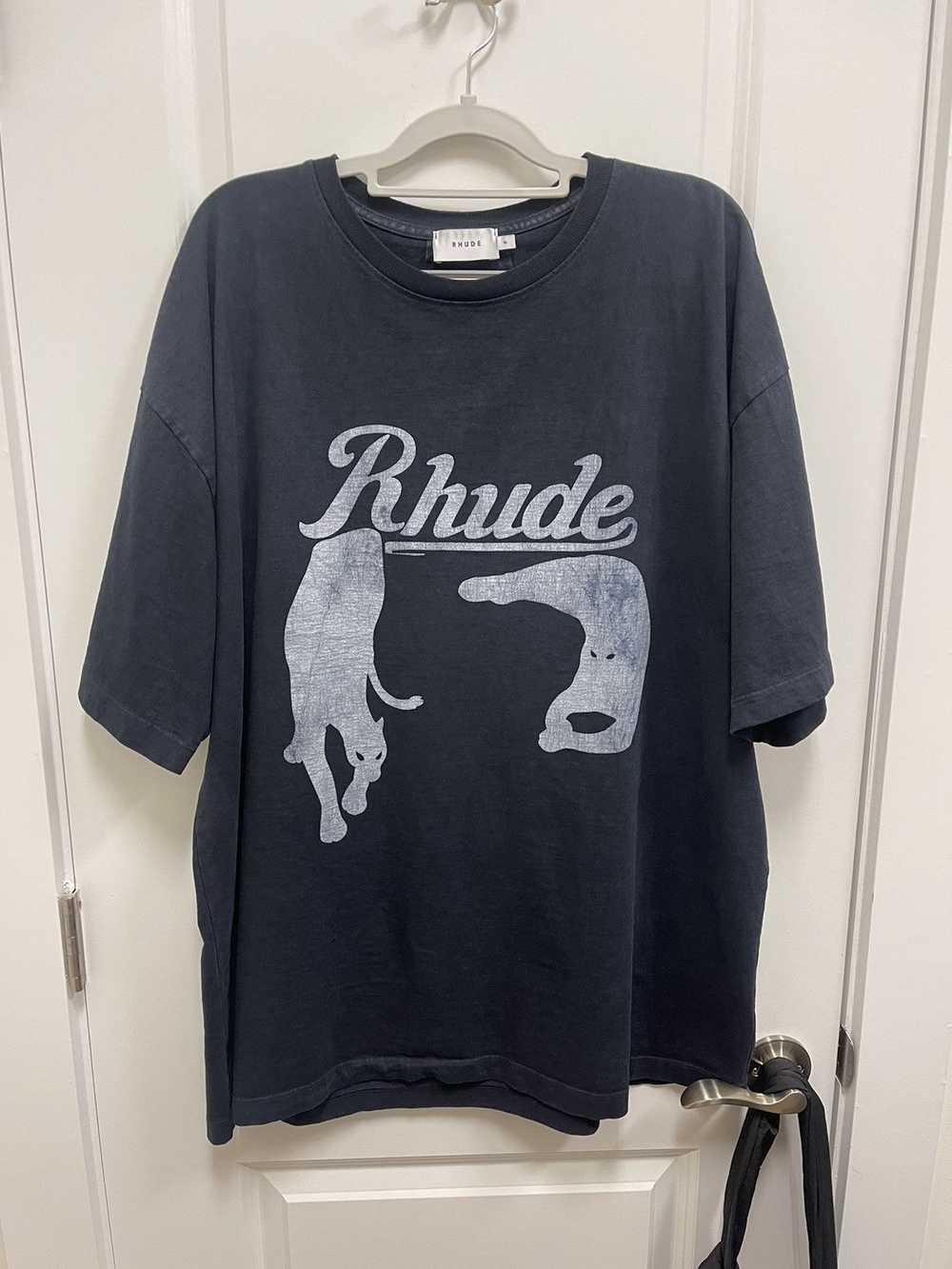 Rhude Rhude Black Cat Tee - image 1