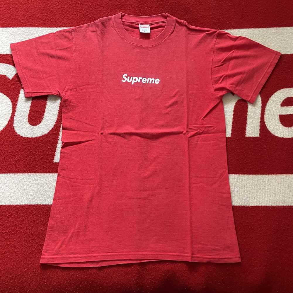 Supreme Supreme - Red Tonal Box Logo Tee Shirt 20… - image 1