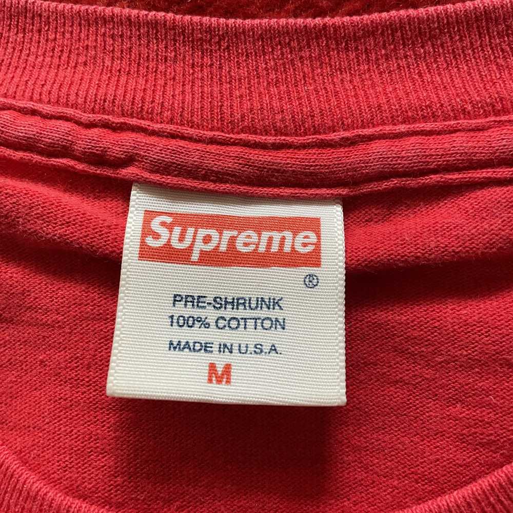 Supreme Supreme - Red Tonal Box Logo Tee Shirt 20… - image 5