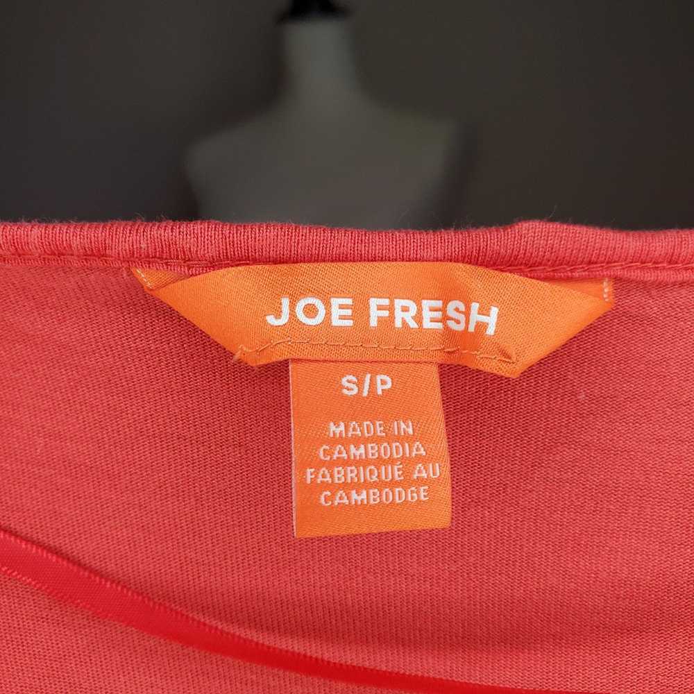 Joe Fresh Joe Fresh Orange Blouse Small - image 6