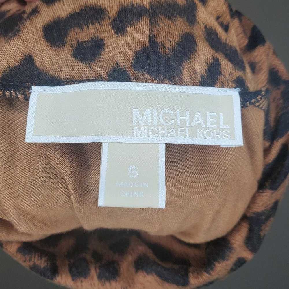 Michael Kors Michael Kors Leopard Print Turtlenec… - image 5