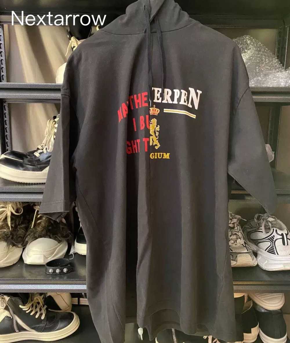 Vetements Vetements T-shirt hoodie seven quarter sleeve sweatshirt