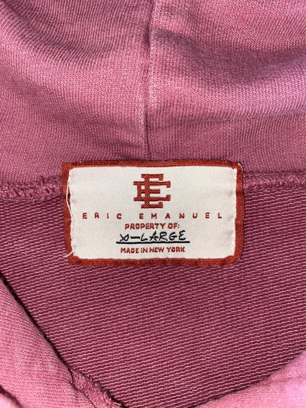 Eric Emanuel Eric Emanuel Maroon Hoodie XL - image 3