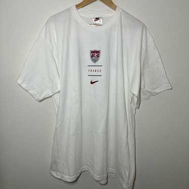 Nike × Soccer Jersey × Vintage USA 1998 World Cup… - image 1