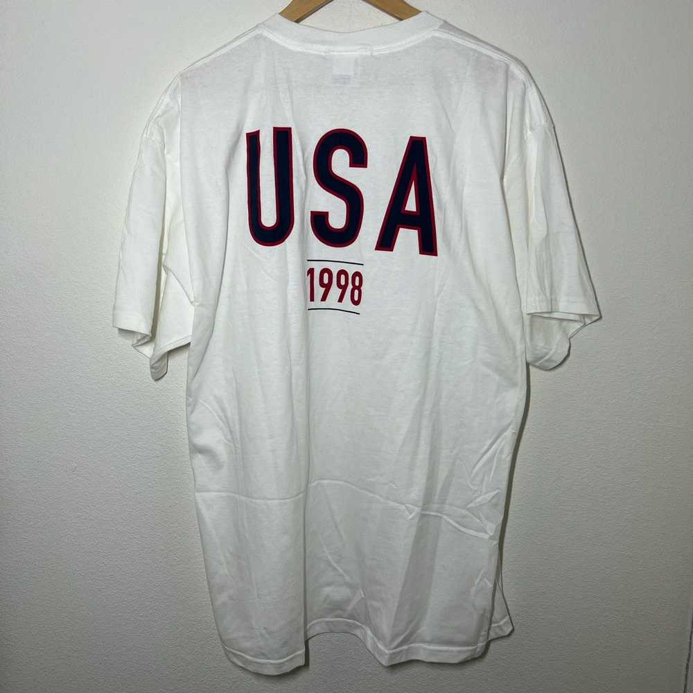 Nike × Soccer Jersey × Vintage USA 1998 World Cup… - image 3