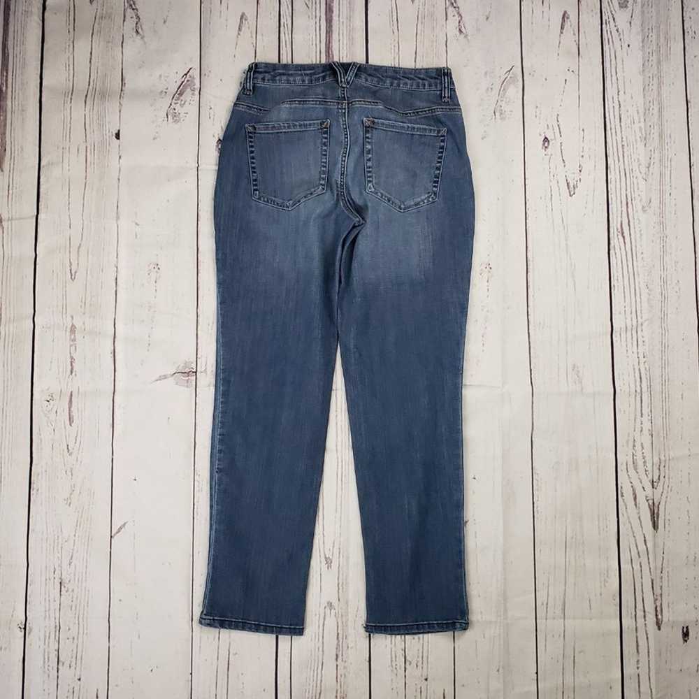 Chicos Platinum by Chicos Light Blue Denim Skinny… - image 3