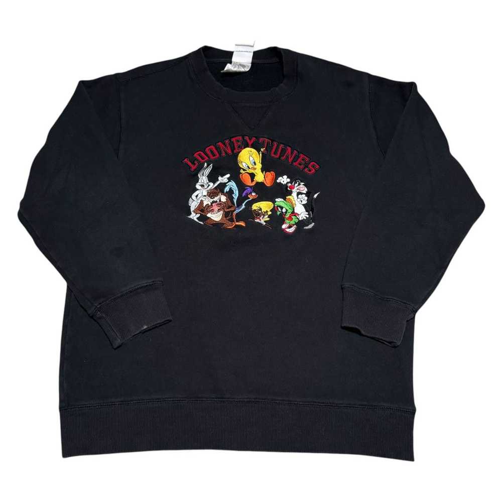 Vintage Vintage Warner Bros Looney Tunes Black Sw… - image 1