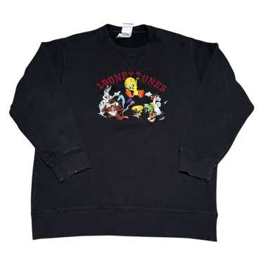 Vintage Vintage Warner Bros Looney Tunes Black Sw… - image 1