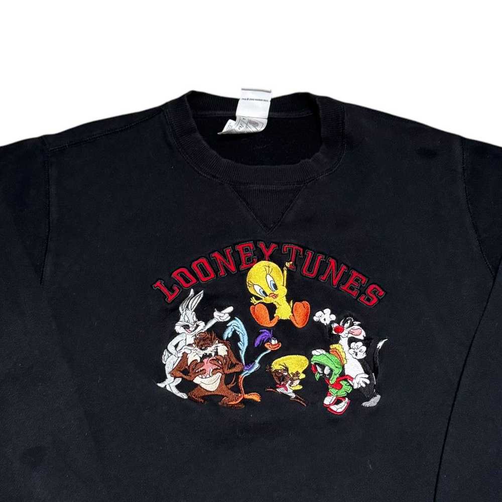 Vintage Vintage Warner Bros Looney Tunes Black Sw… - image 2