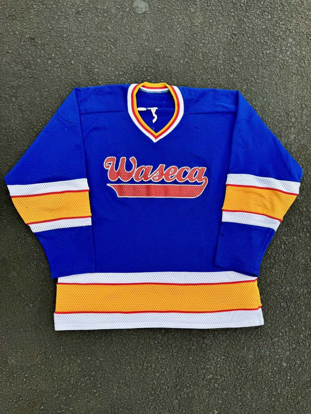 Hockey Jersey × Streetwear × Vintage Vintage Wase… - image 3