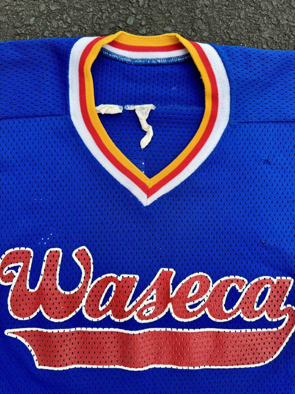 Hockey Jersey × Streetwear × Vintage Vintage Wase… - image 9