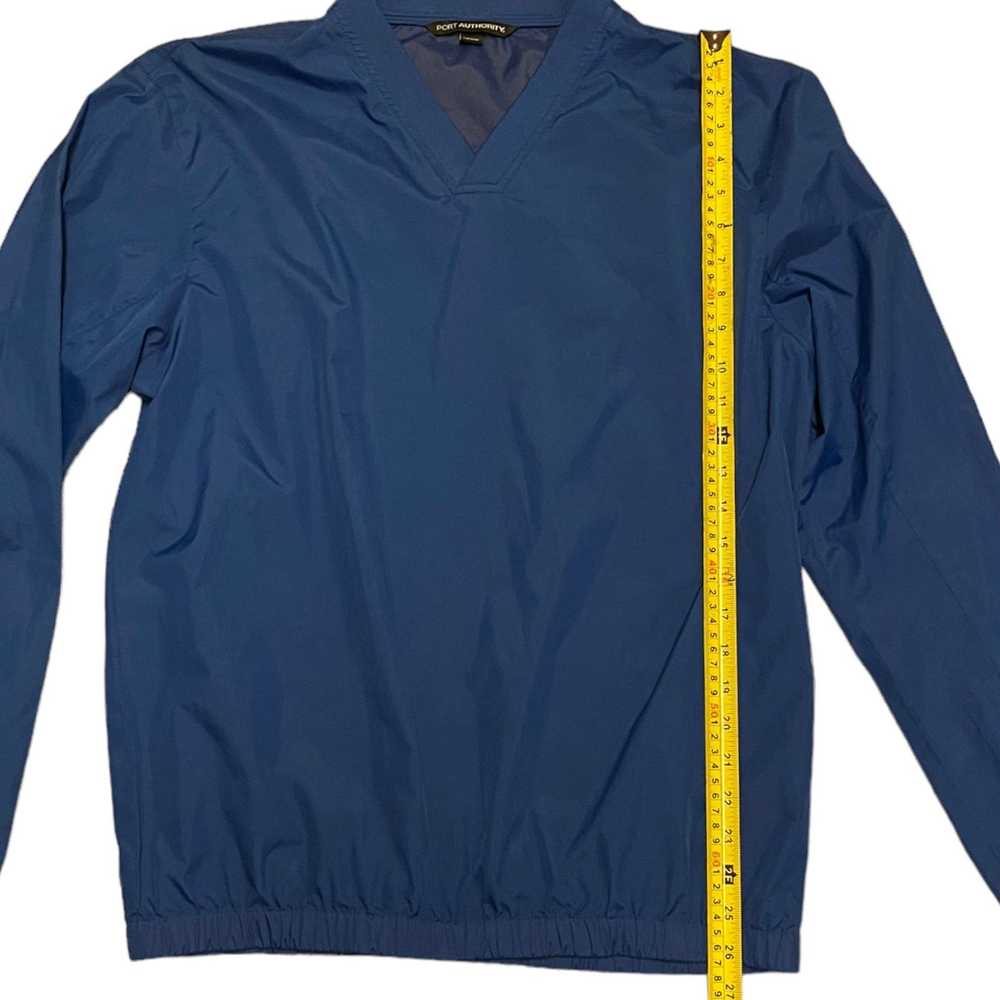 Port Authority Port Authority Blue Pullover V Nec… - image 4