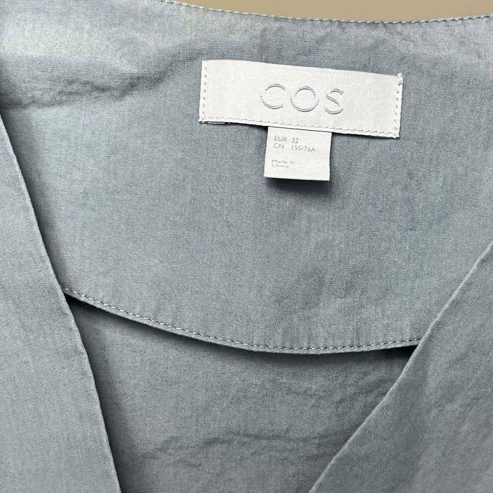 Cos COS Wrap Over Tie Waist Utility Core Dress Si… - image 3