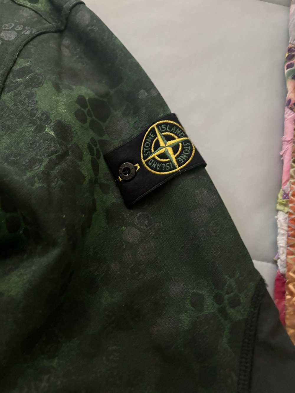 Stone Island Stone island alligator camo zip up h… - image 2