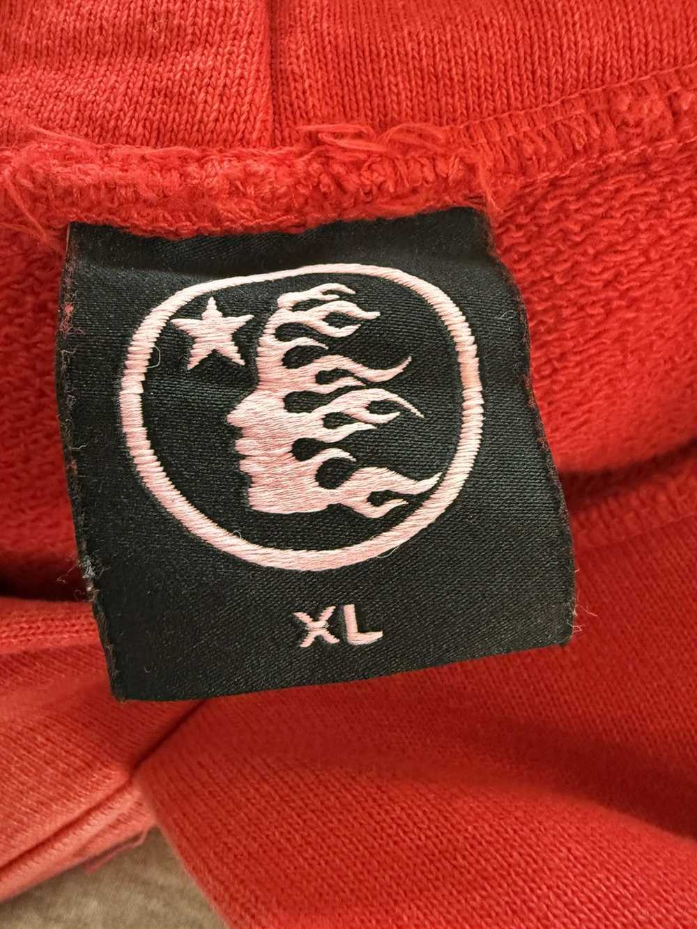 HELLSTAR ***RARE RED HELLSTAR FLAME HOODIE - image 4