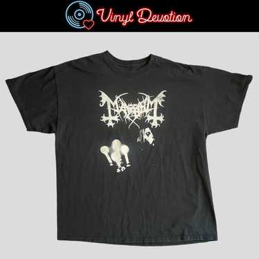 Band Tees Mayhem Band Candelabra T-Shirt Size XL - image 1