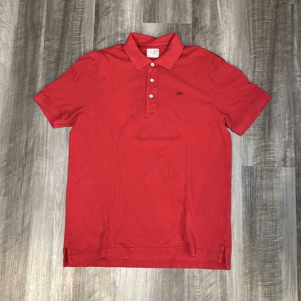 Lacoste Lacoste Vintage Washed Knit Polo - 6 (XL) - image 2