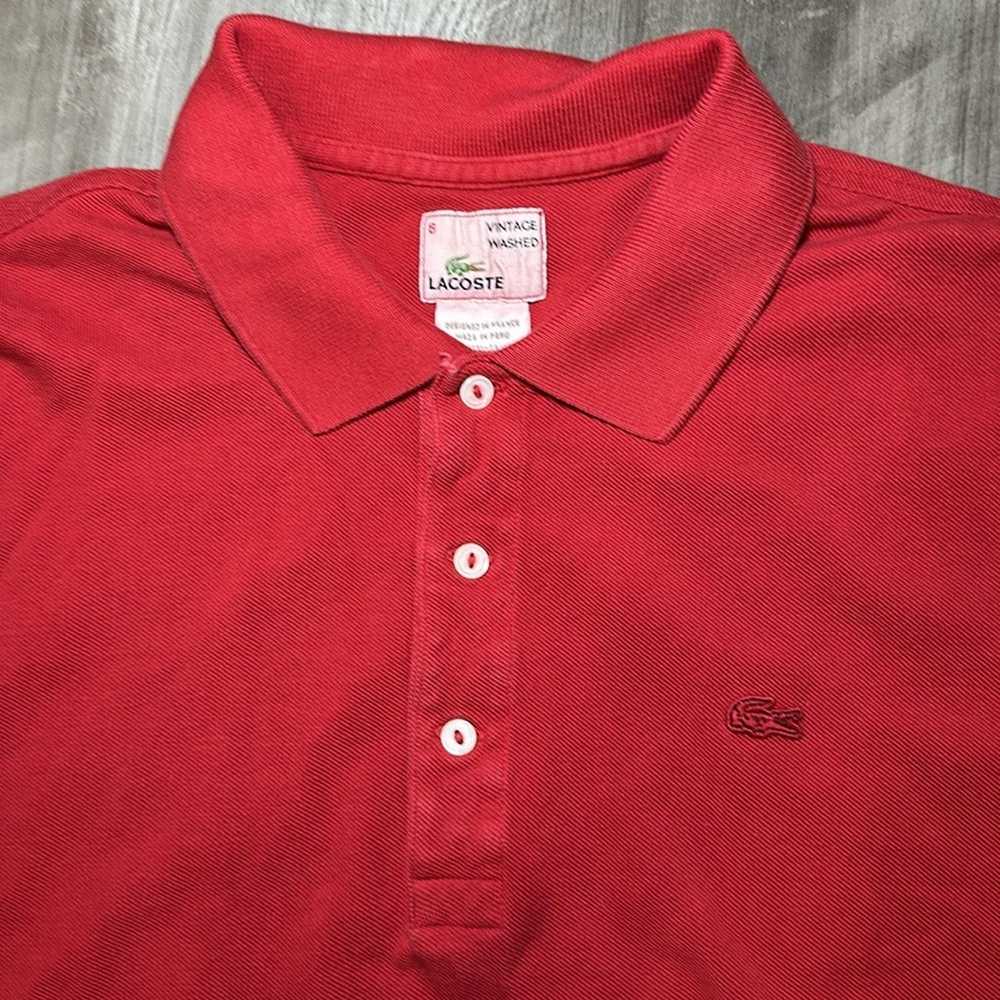 Lacoste Lacoste Vintage Washed Knit Polo - 6 (XL) - image 5