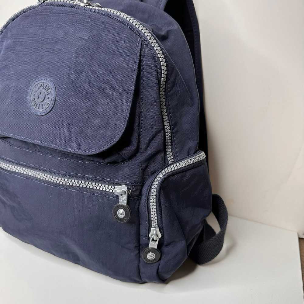 Kipling Matta Backback Navy Blue Small Navy Blue … - image 4