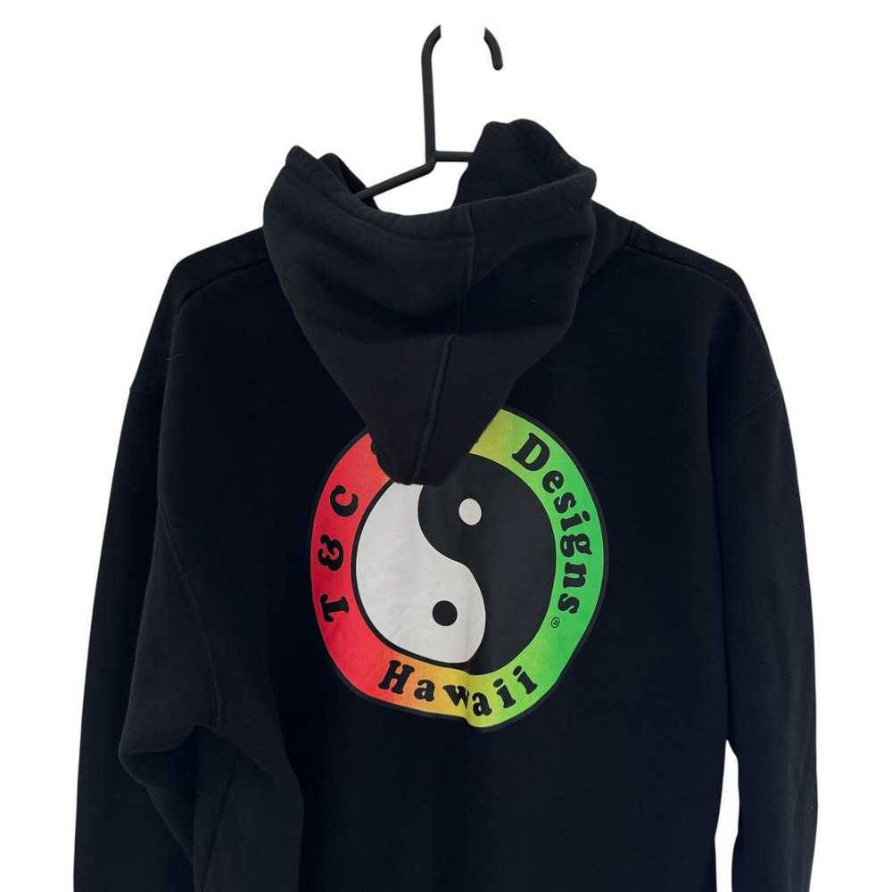 Streetwear Hawaii Surf Yin and Yang hoodie - image 2