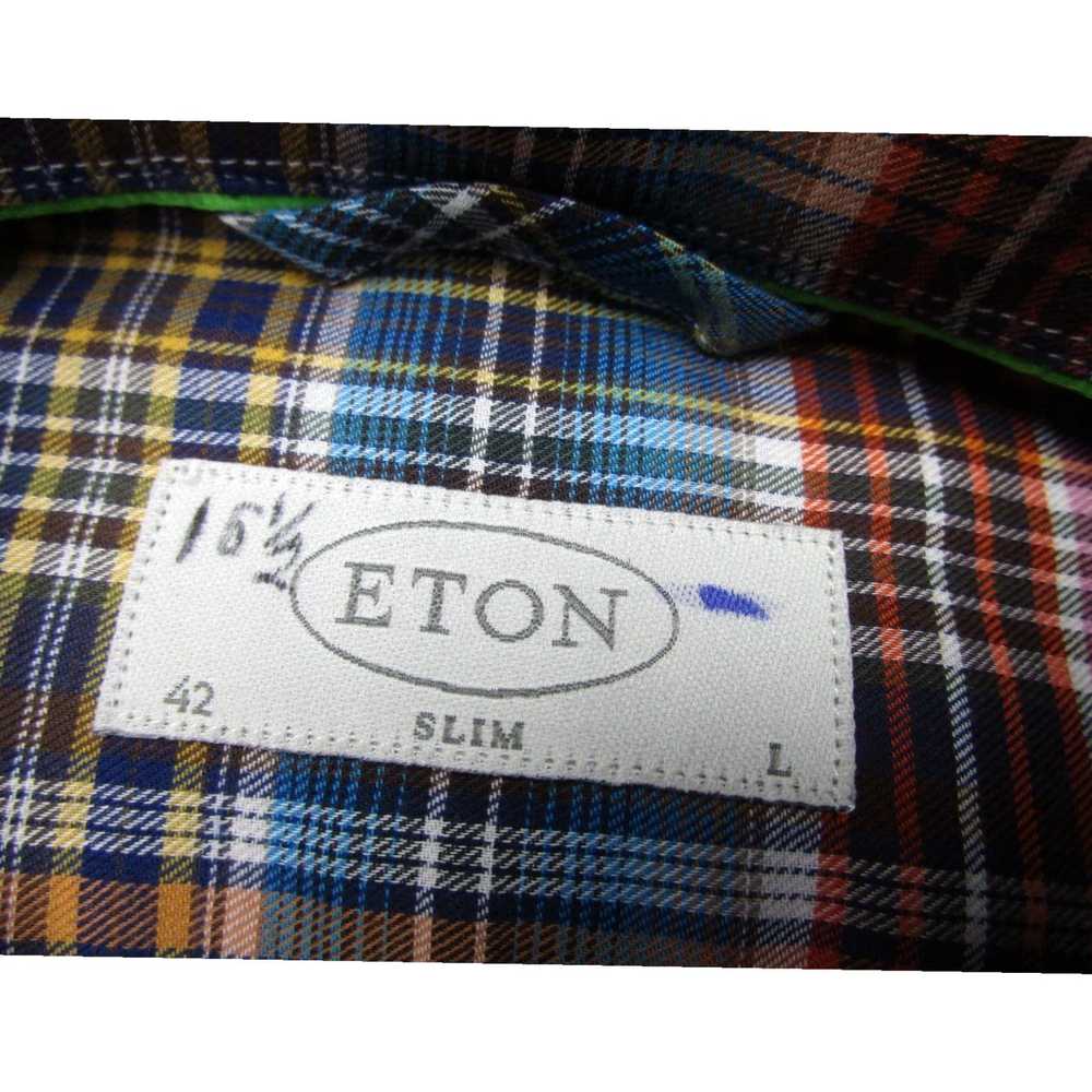 Eton Mens Slim Fit 42 Inch Chest 15.5 Inch Sleeve… - image 6