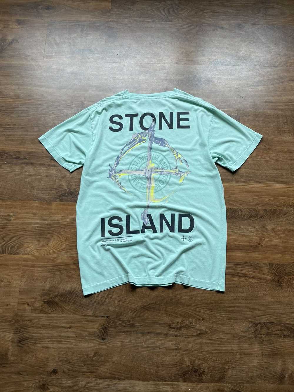 Stone Island Stone Island Big Logo T-shirt - image 1