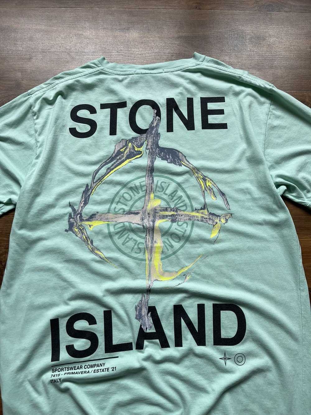 Stone Island Stone Island Big Logo T-shirt - image 2