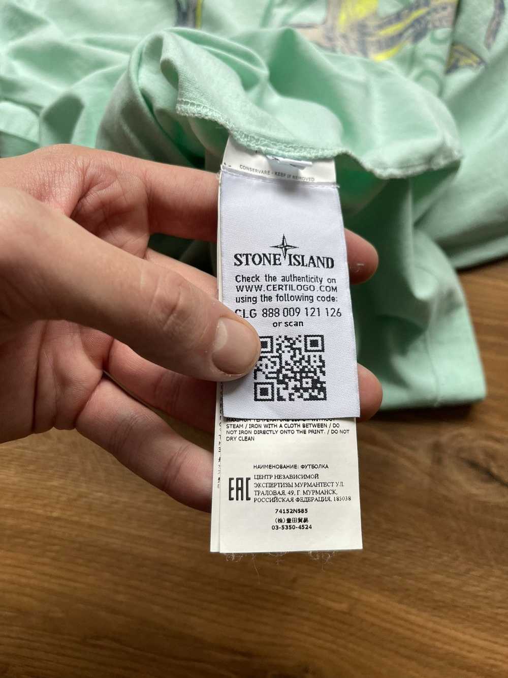 Stone Island Stone Island Big Logo T-shirt - image 8