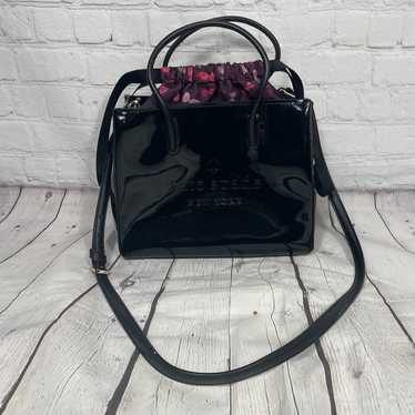 Kate Spade Trista Black Patent Leather Shopper Sa… - image 1