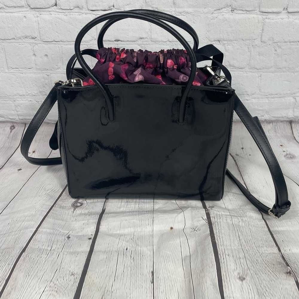 Kate Spade Trista Black Patent Leather Shopper Sa… - image 2