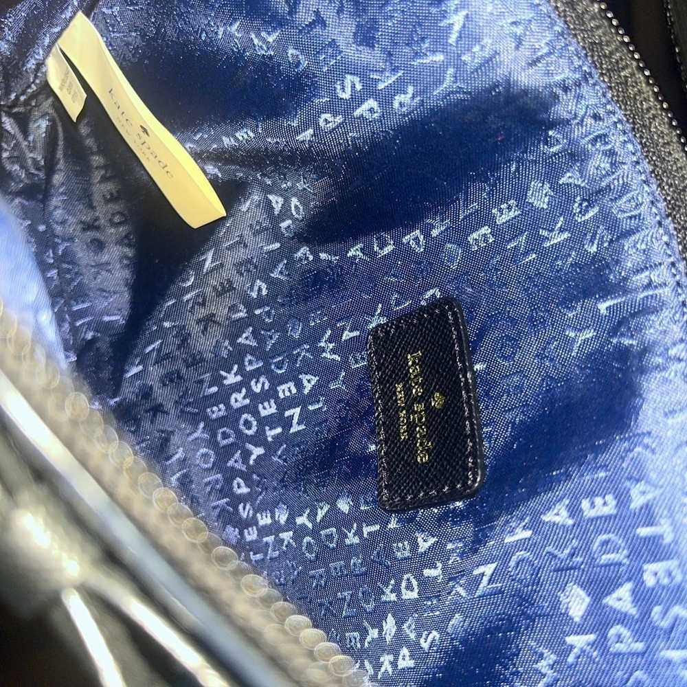 Kate Spade Blue Glitter Crossbody - image 11