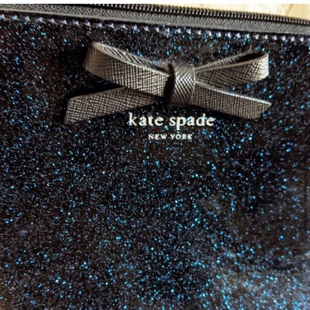 Kate Spade Blue Glitter Crossbody - image 6