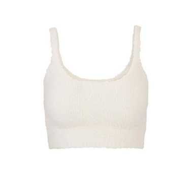 Designer CT1218a SKIMS COZY KNIT CROPPED TANK-BON… - image 1