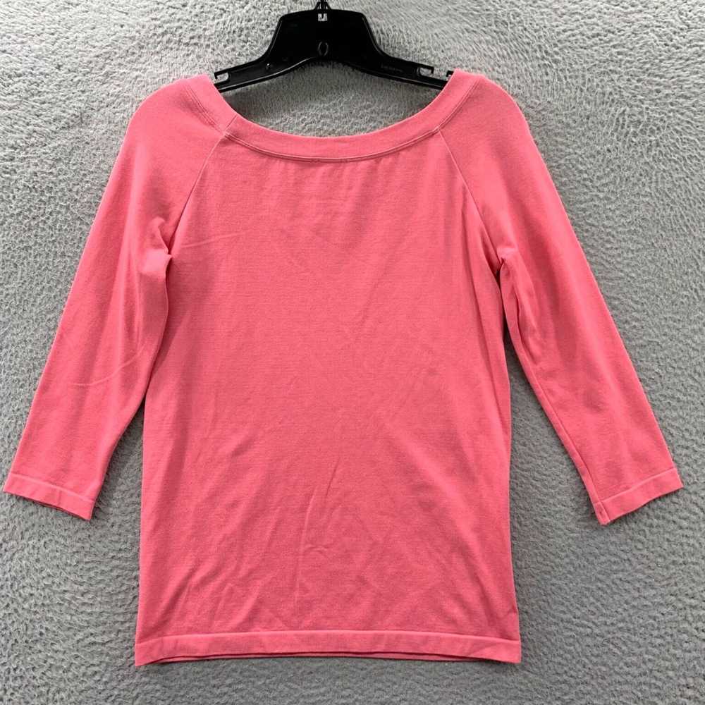 Wolford Pink 3/4 Sleeve Medium Top Blouse for Wom… - image 2