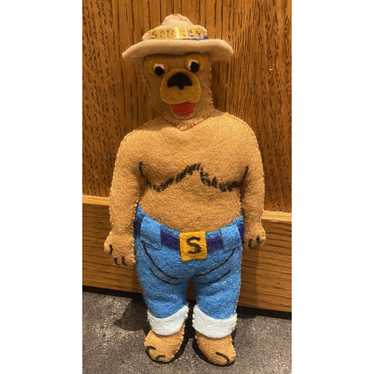 Handmade Vintage Smokey Bear Felt Handmade Christ… - image 1