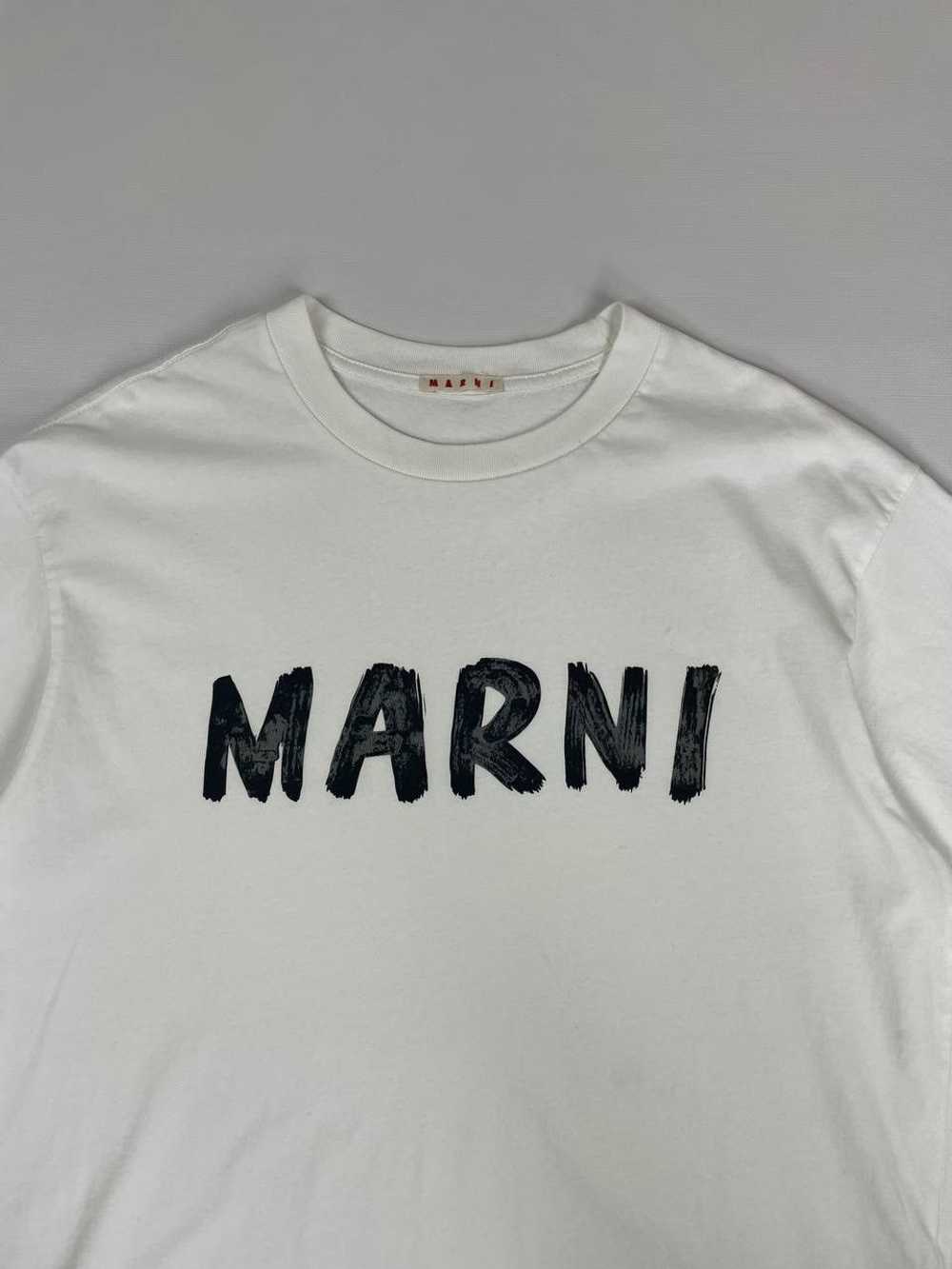 Japanese Brand × Luxury × Marni Marni White Tee - image 2