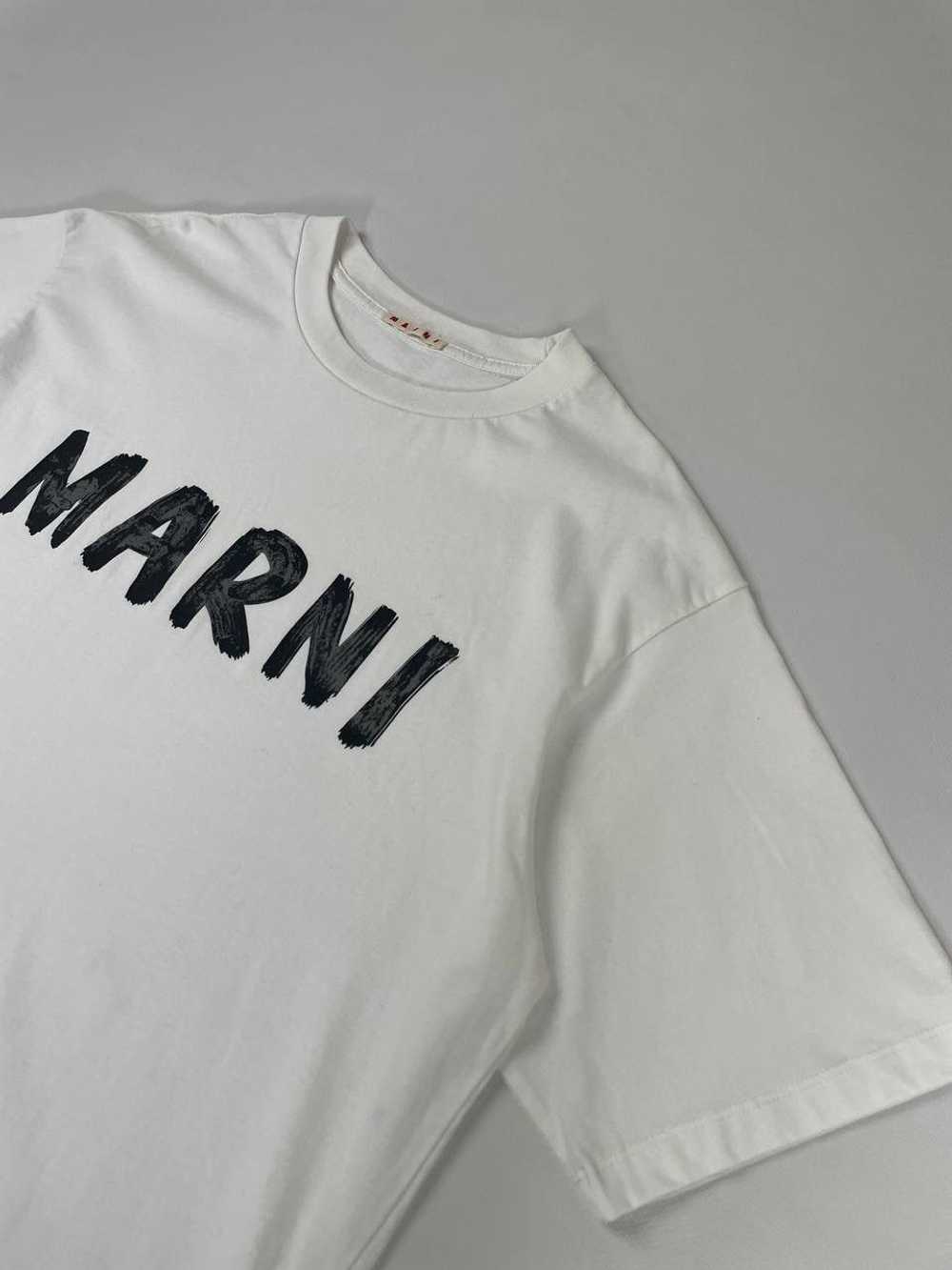 Japanese Brand × Luxury × Marni Marni White Tee - image 3