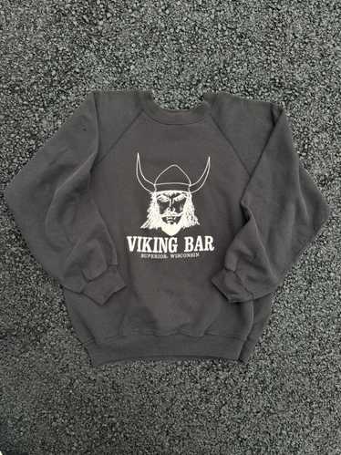 Vintage 1990’s Viking Bar Minnesota Hanes Faded Bl