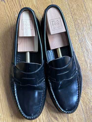 G.H. Bass & Co. Black Leather Weejun Penny Loafers