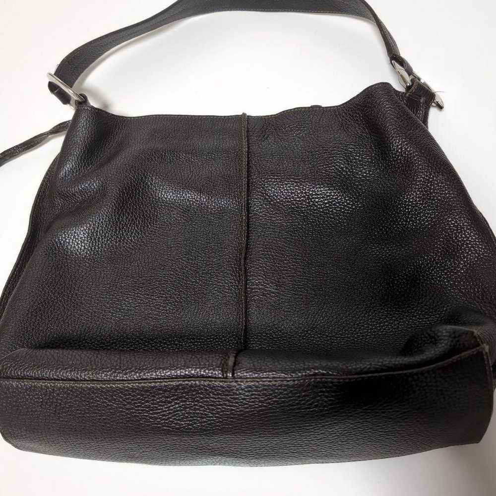 FURLA Leather Handbag Dark Brown Shoulder Bag - image 11