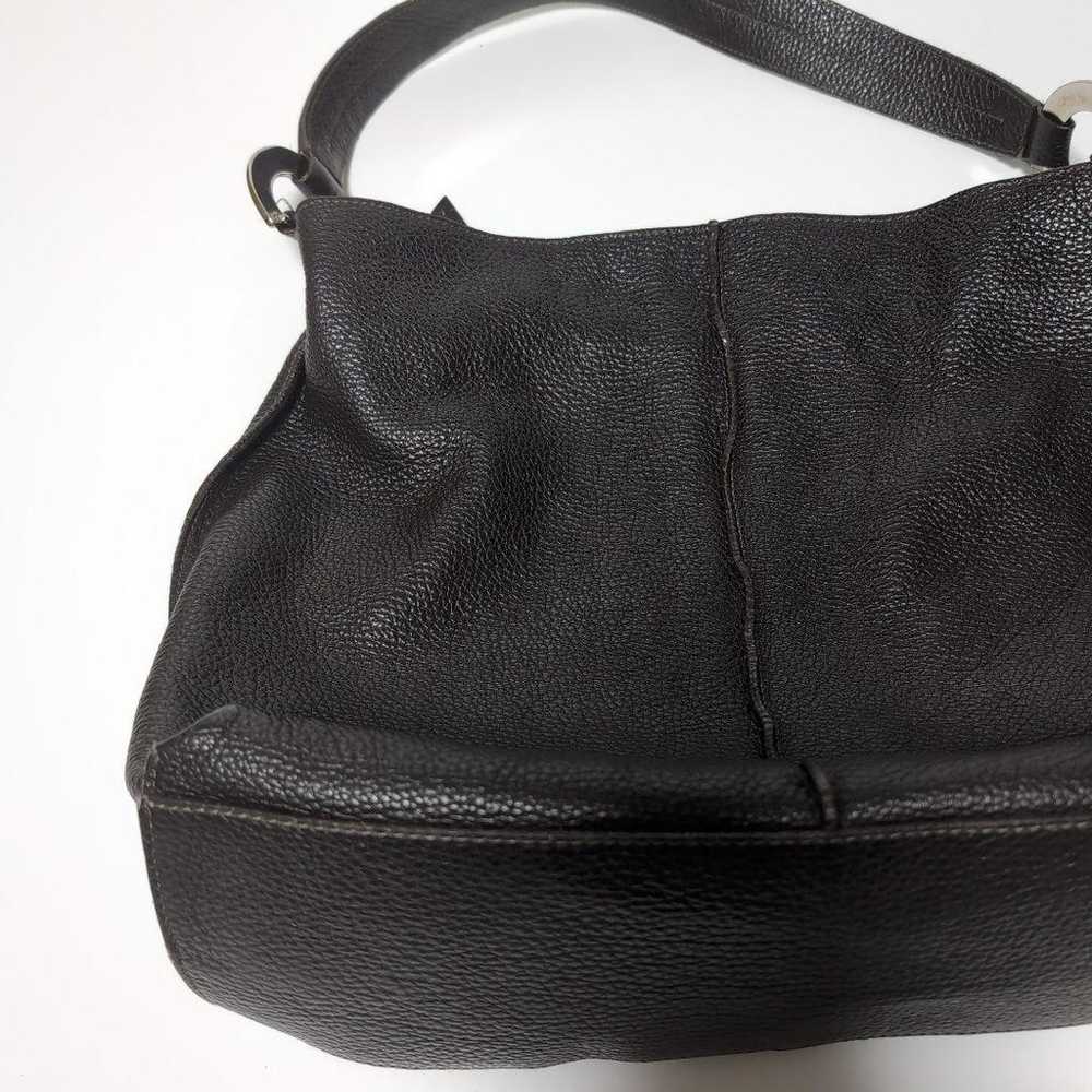 FURLA Leather Handbag Dark Brown Shoulder Bag - image 5