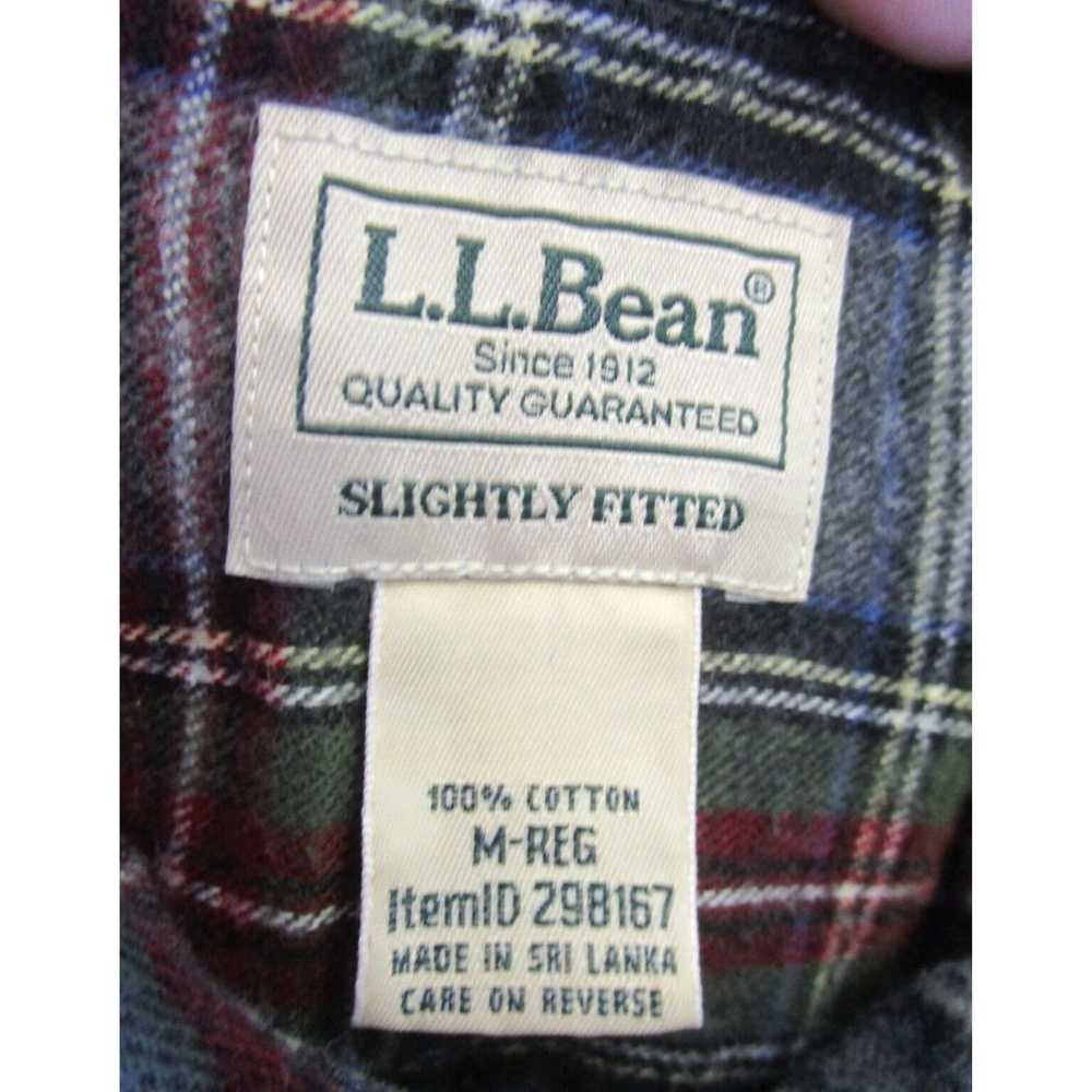 Vintage Authentic Gray Cotton Plaid Button Front … - image 7