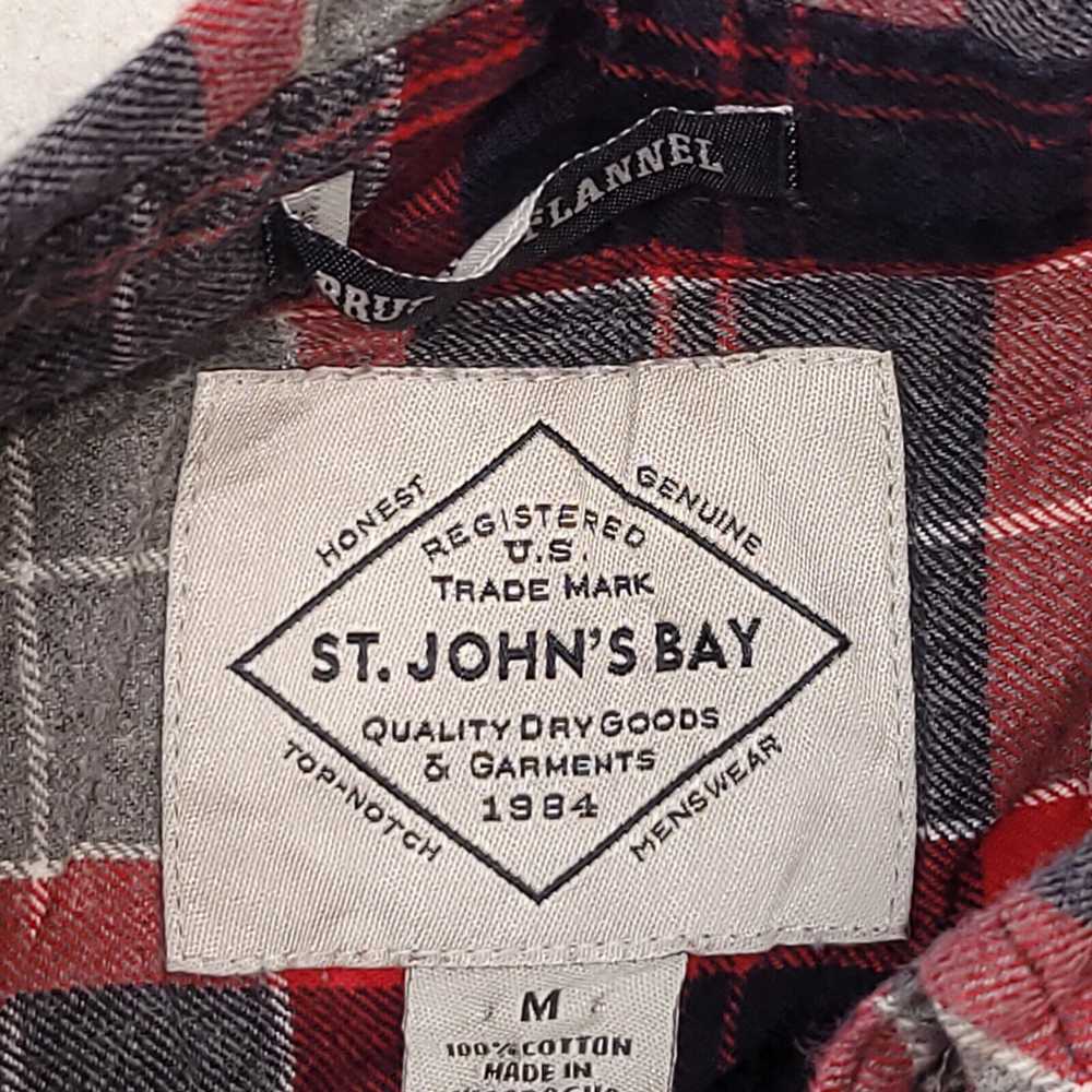 St. Johns Bay St Johns Bay Tartan Flannel Button … - image 3