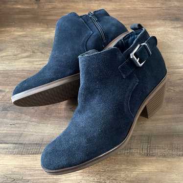 Sonoma Sonoma Navy Blue Ankle Booties Size 8