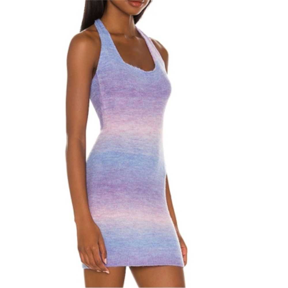 Superdown Superdown Halter Ombré Sweater Bodycon … - image 1